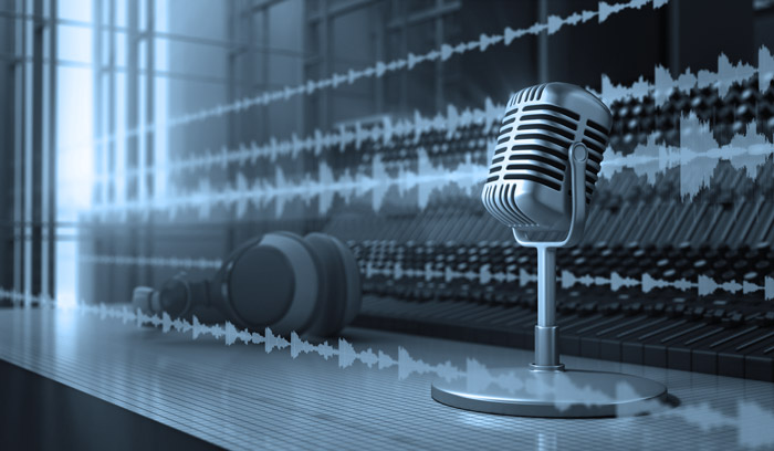 Recording studio interior for Sound Results on hold